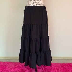 SOLD Black maxi skirt